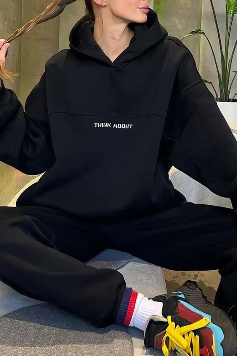 HUS1213 Cozy Vibes Hoodie Set