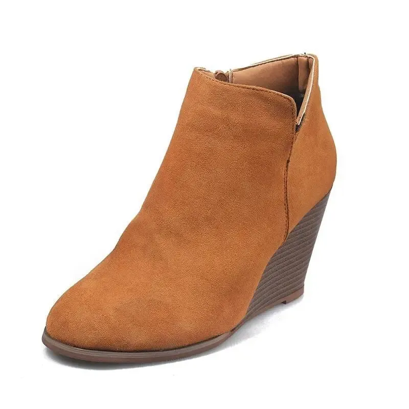'Ilythia' Suede Ankle Boots