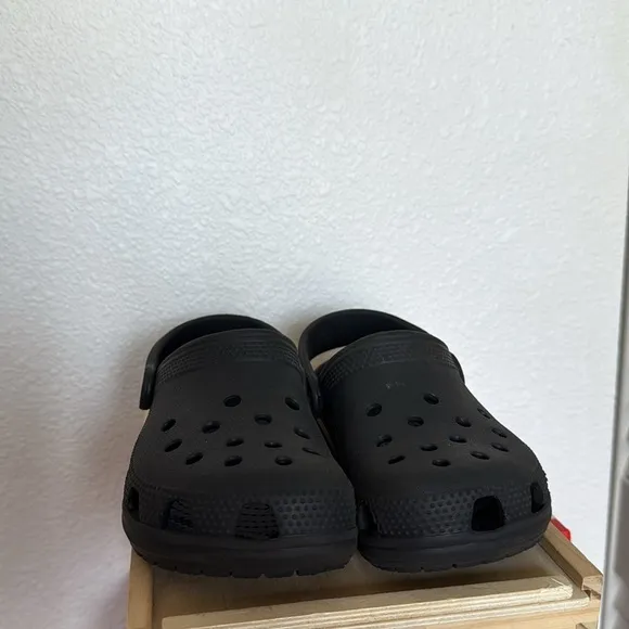 Kids Black Crocs Clogs