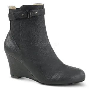 KIMBERLY-102  Black Faux Leather