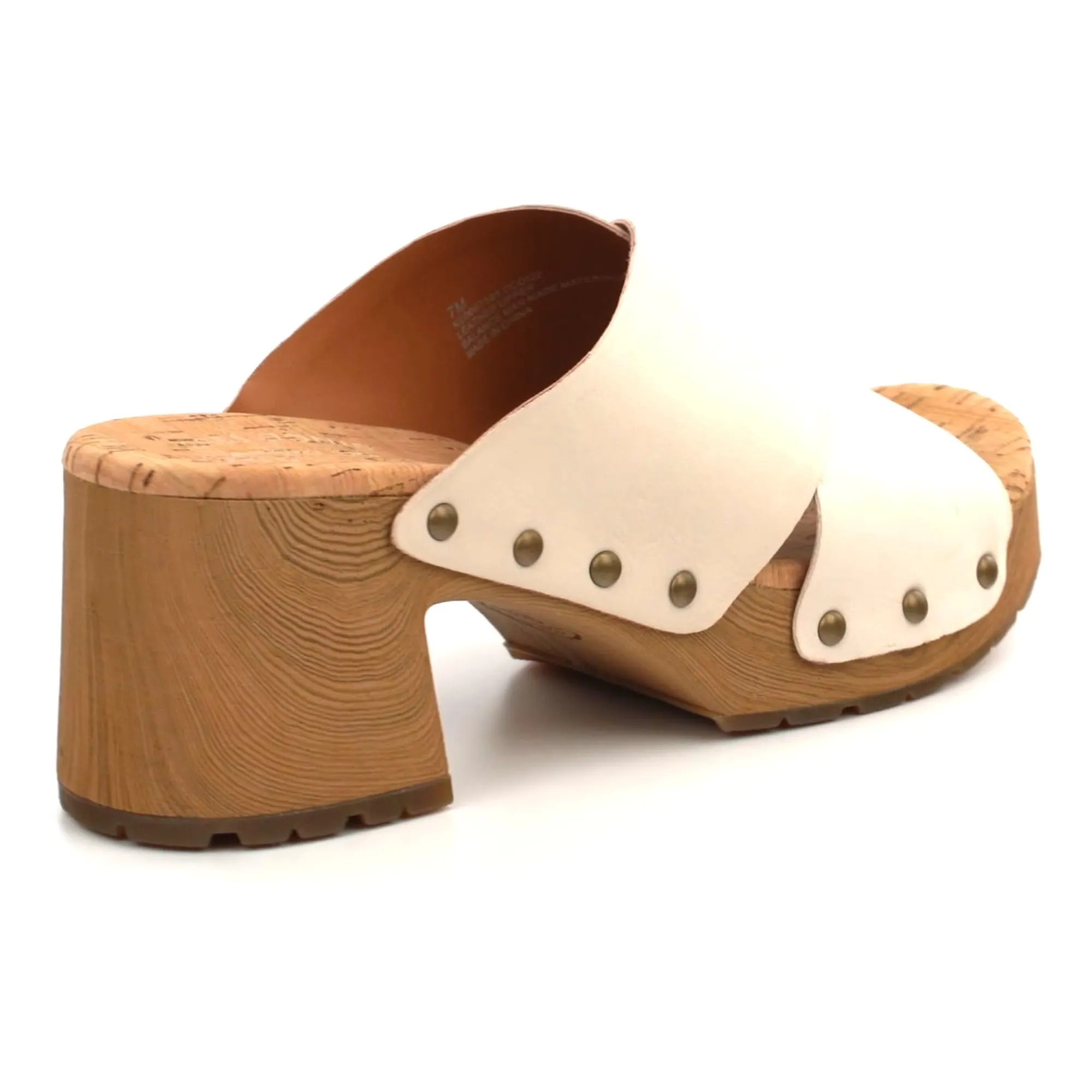KORK-EASE Tatum Women's Heeled Sandal, Winter White, 10M US