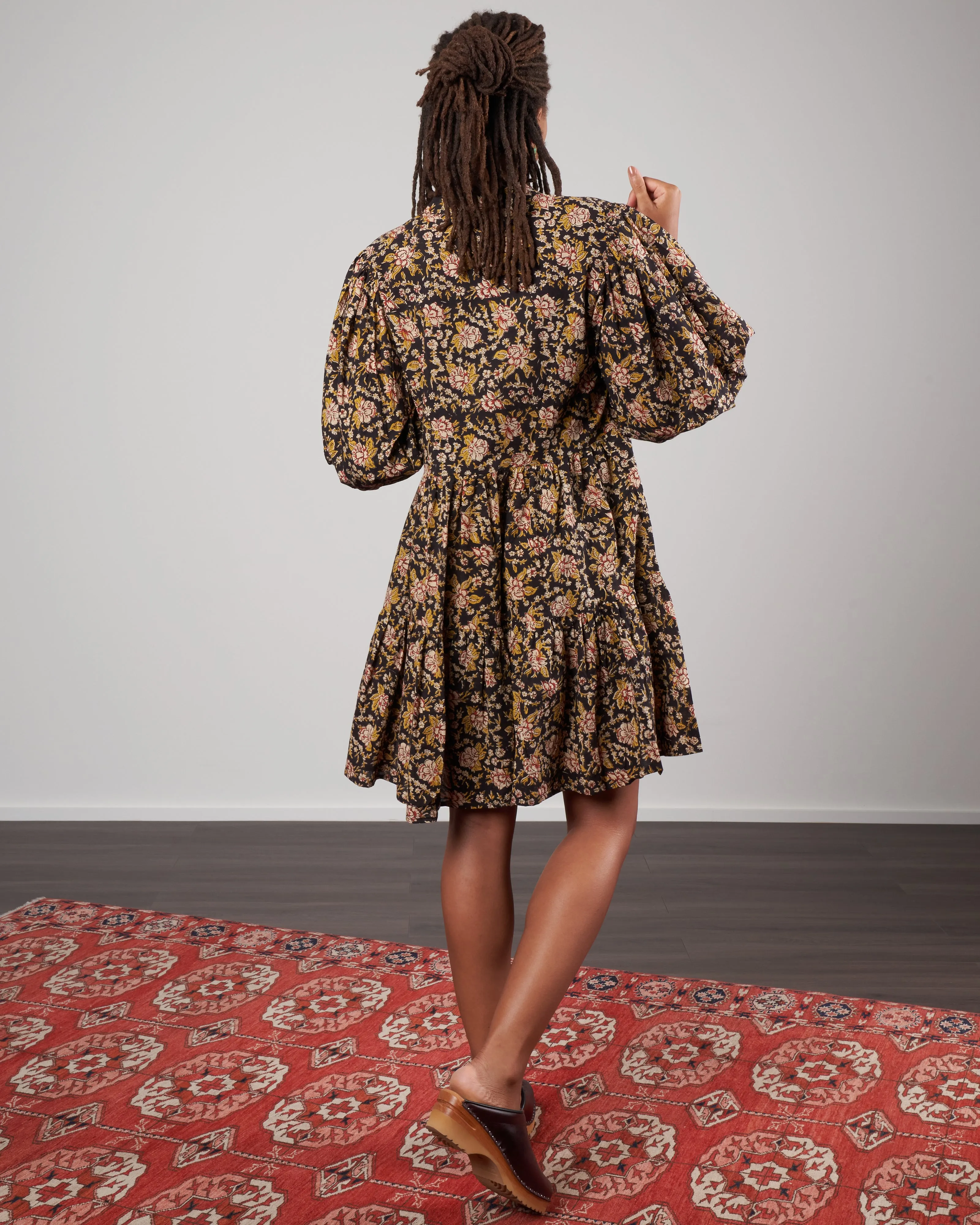 lola dress - rose floral