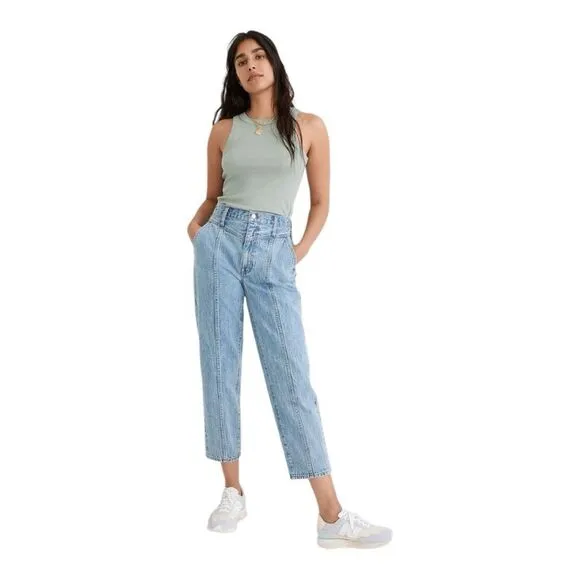 Madewell Balloon Jean in Verner Wash Size 27