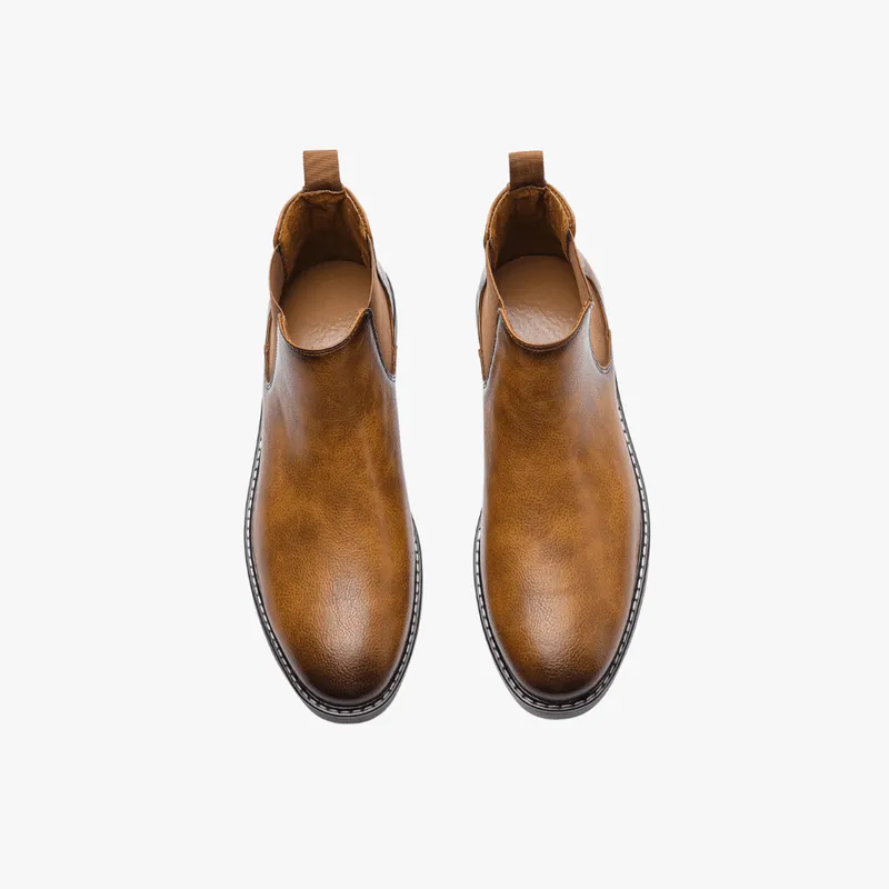 Mason | Leather-Look Chelsea Boots for Men – Smart Casual Ankle Boot