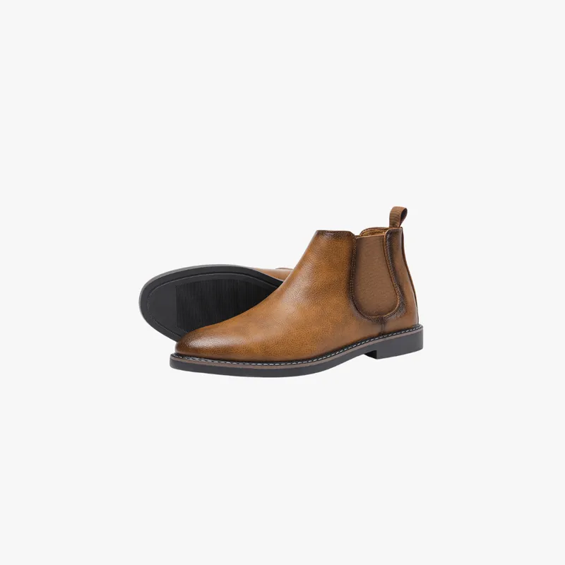 Mason | Leather-Look Chelsea Boots for Men – Smart Casual Ankle Boot
