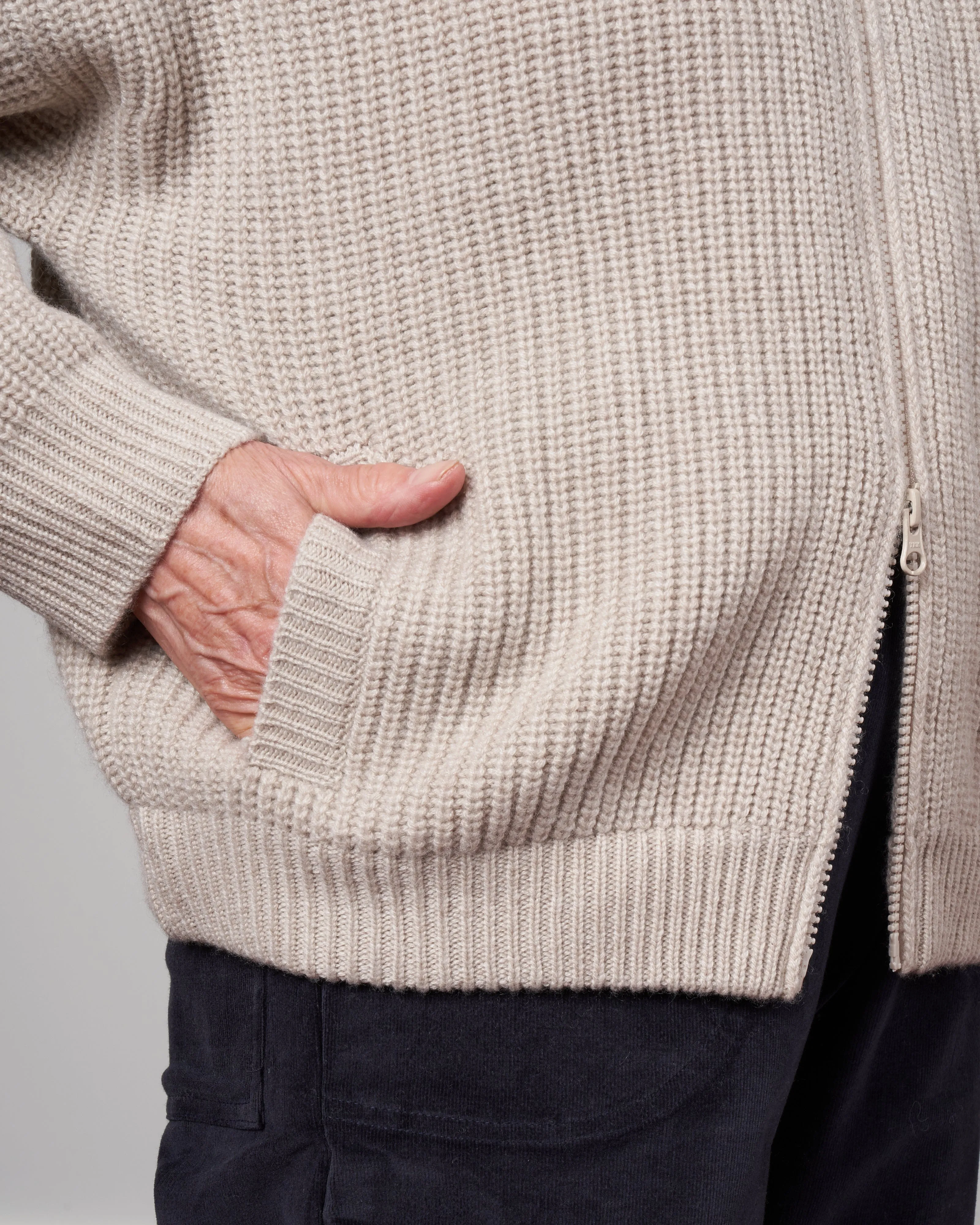 mella cardigan - sand