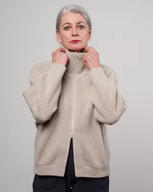 mella cardigan - sand