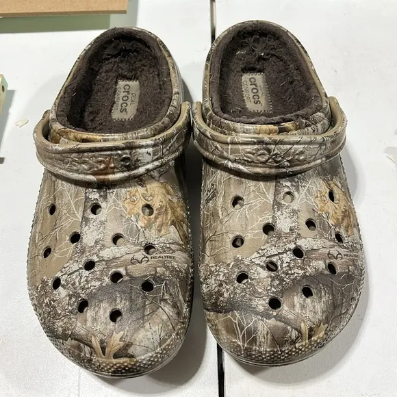 Men's Camo Crocs  Clogs 10