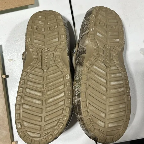 Men's Camo Crocs  Clogs 10