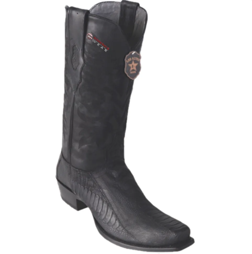 Men’s Los Altos Ostrich Leg Boots 7 Toe