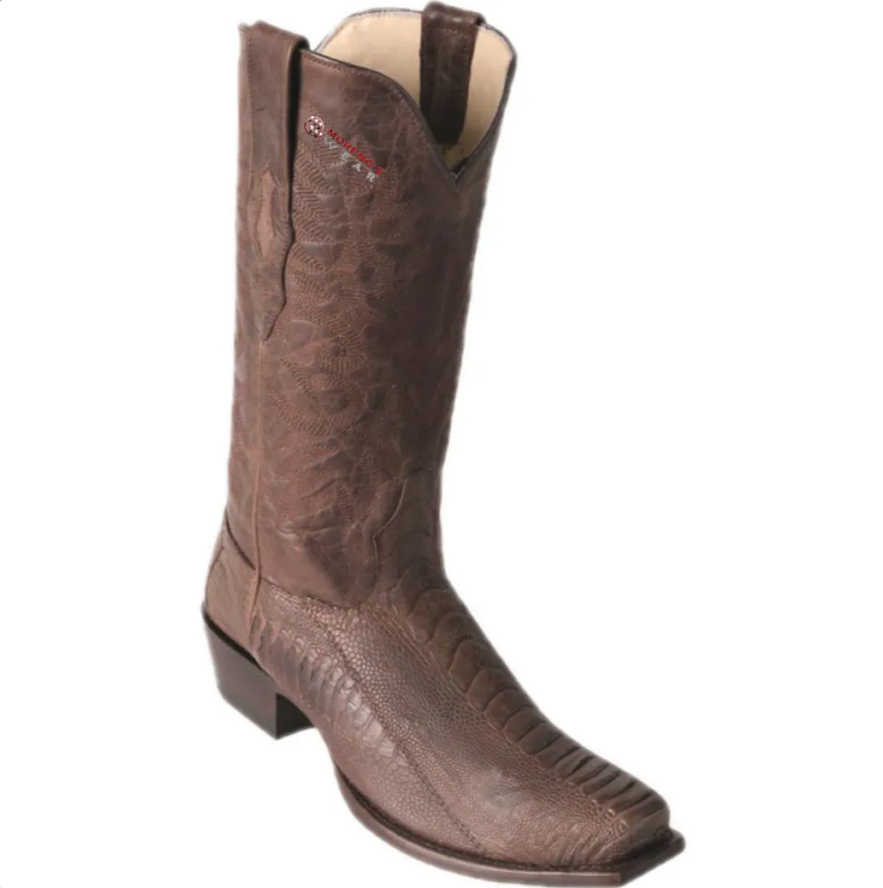 Men’s Los Altos Ostrich Leg Boots 7 Toe