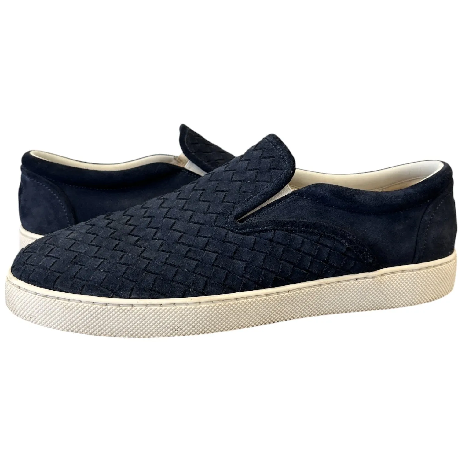 Men's Slip-On Dodger Loafers Navy Size EU 44 / UK 10