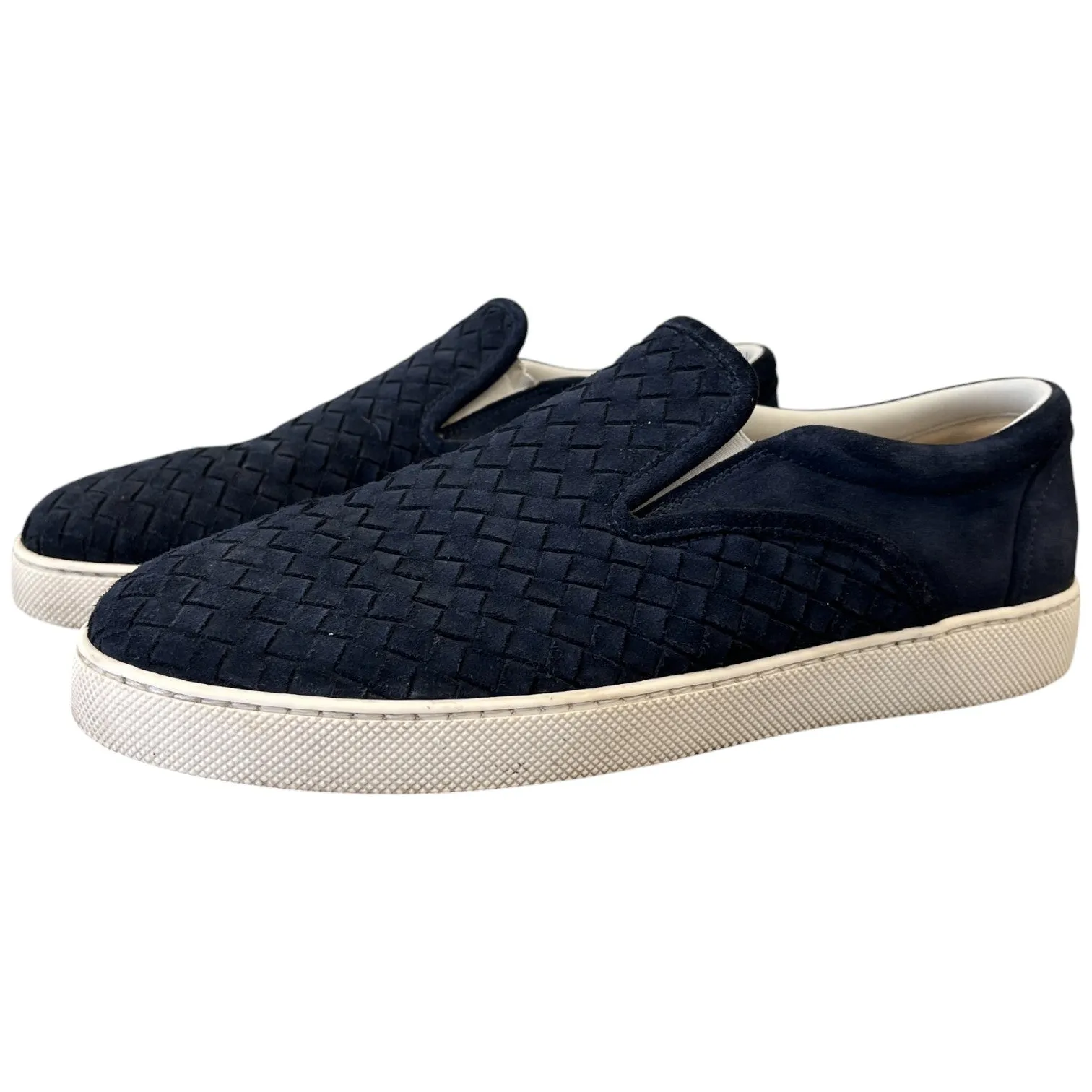 Men's Slip-On Dodger Loafers Navy Size EU 44 / UK 10