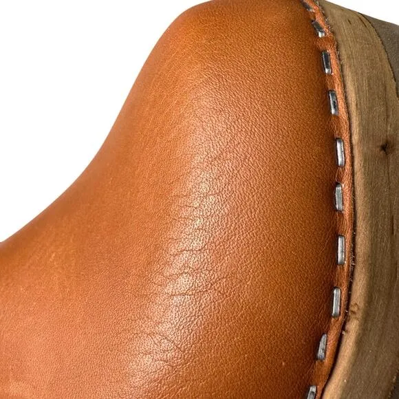 MIA Free People Elsa Swedish Clogs Braid Slip On Wood Heel Sz. 7.5 EC