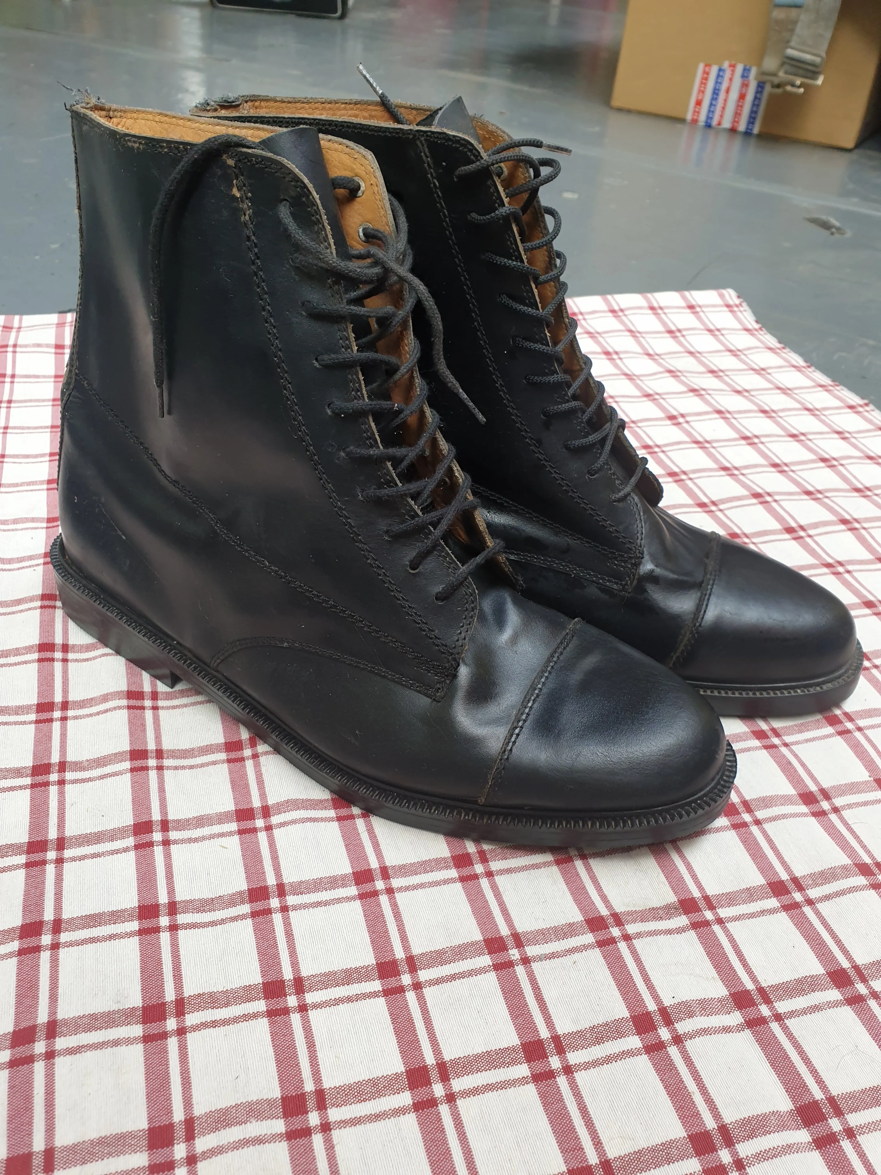 Monarch jodhpur boots, black, size 10 FREE POSTAGE ✅