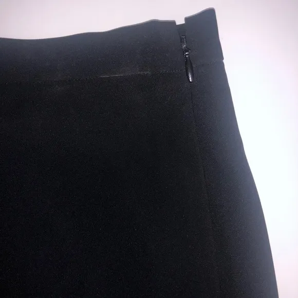 Moschino Cheap and Chic Black Tiered Ruffle Midi Skirt size 4