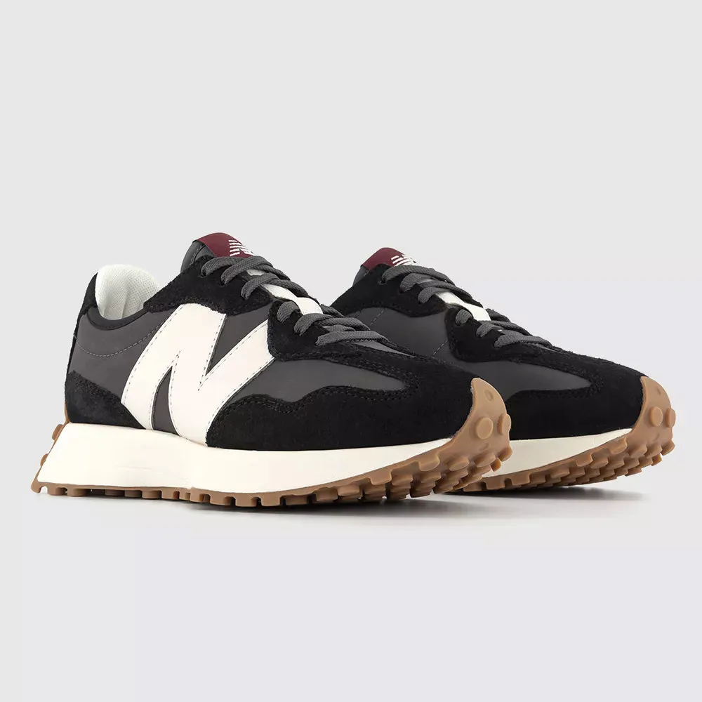 NB 327 Black White and Mineral Red