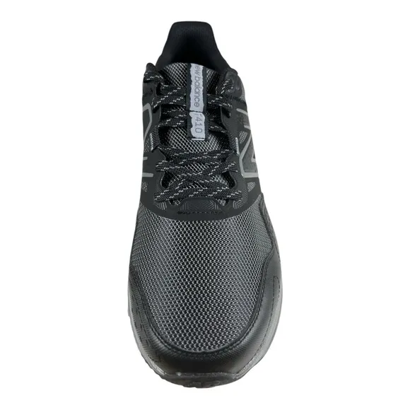 New Balance Men’s 410 V8 Trail Running Black Mesh Sneakers, Size 10M Extra Wide