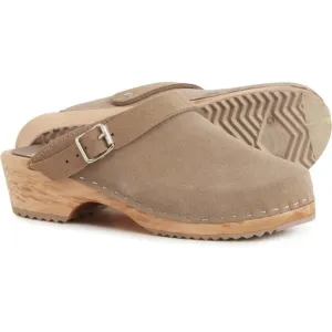 NEW MIA Made in Europe Alma Open Back Swedish Clogs - Suede for women 367sn