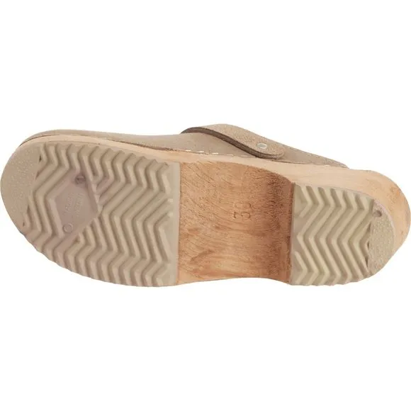 NEW MIA Made in Europe Alma Open Back Swedish Clogs - Suede for women 367sn