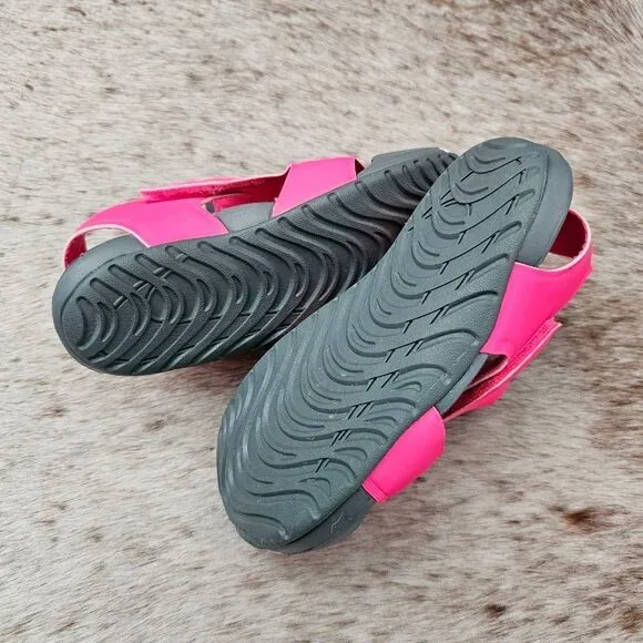 NIKE Sunray Protect 2 Girls Water Ready Sandal in Pink &amp; Grey NEW