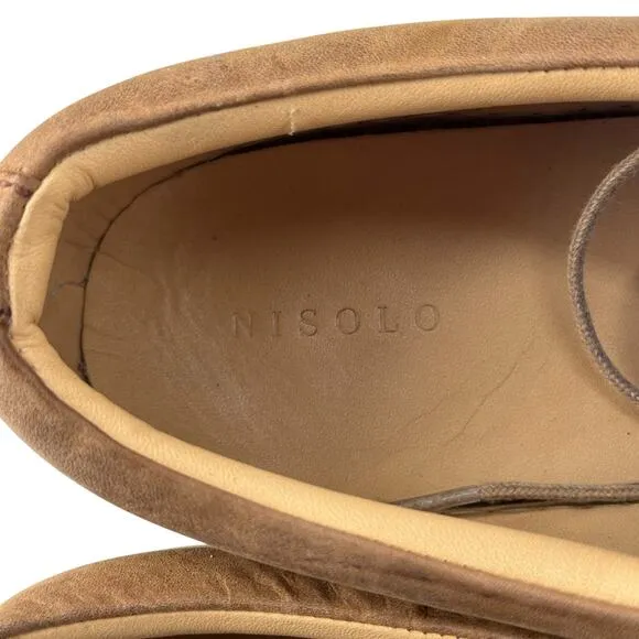 Nisolo Diego Men's Sneakers 13 Casual Everyday Brown Minimalist Modern Comfort