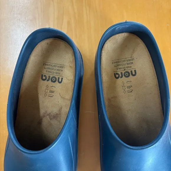 Nora Clogs 8 42 Deep Blue Heavy Duty