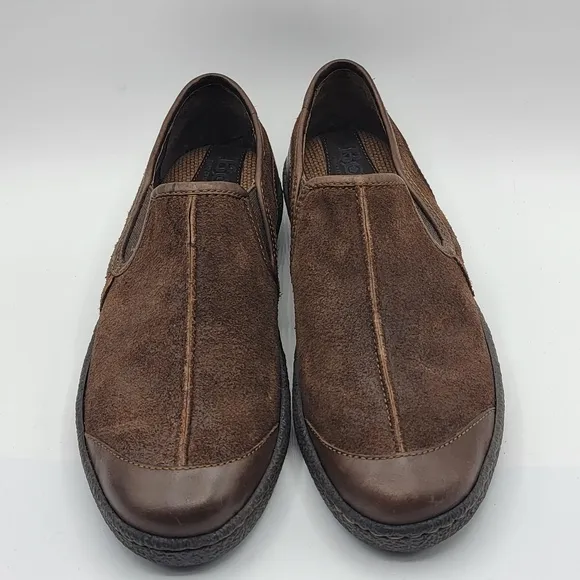 NWOT Born Nigel Slip On Distressed Suede Loafers Size 9 (M)/ 10.5 (W)  #1342