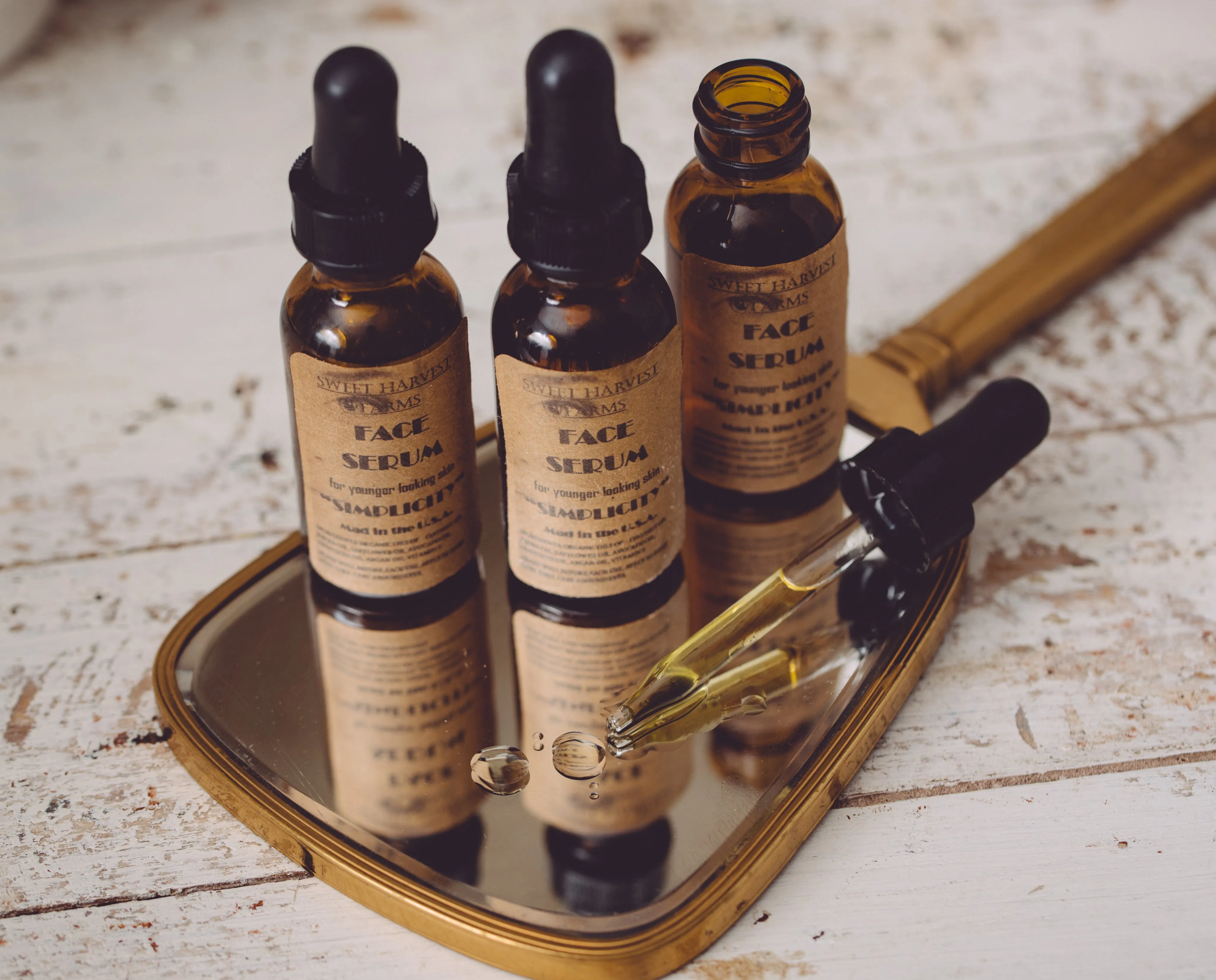 Organic Face Serum For Younger Looking Skin