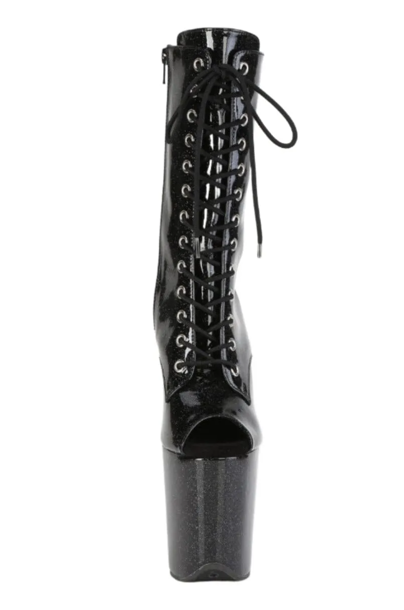 Pleaser FLAMINGO-1041GP Ankle Boot