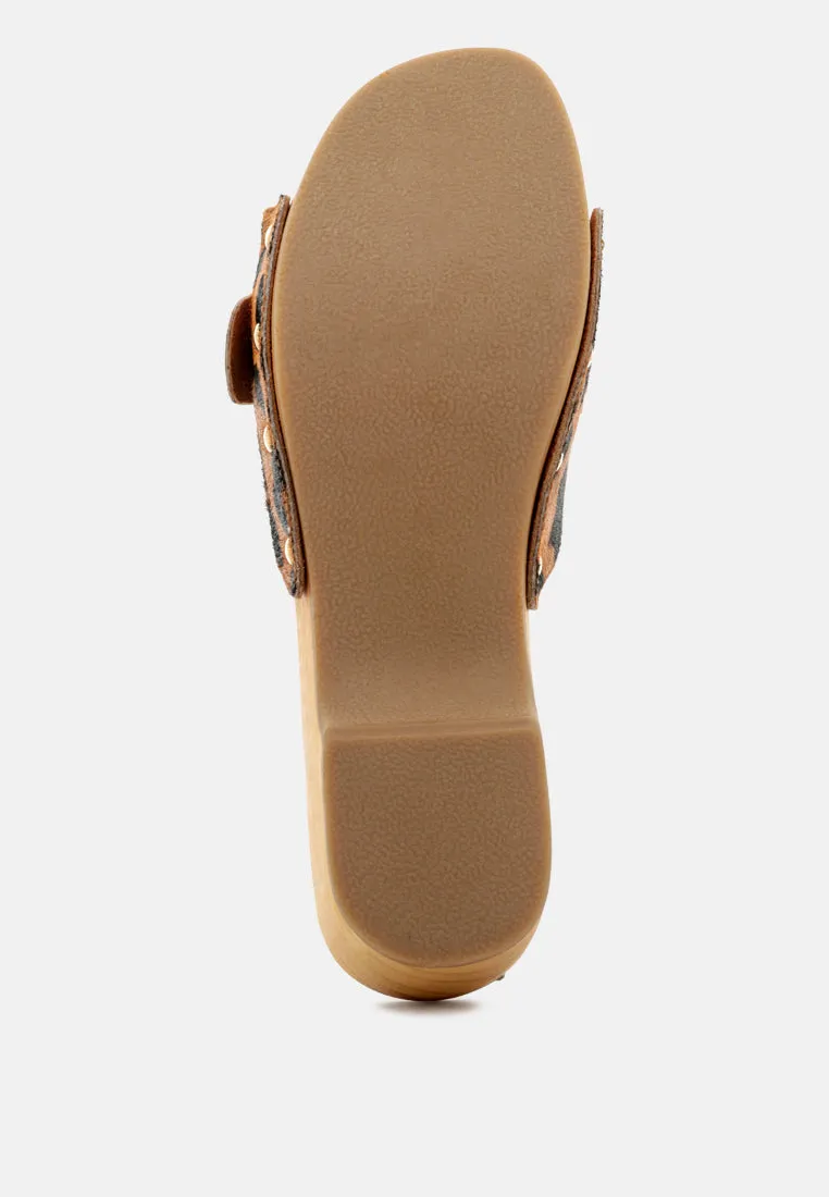 Polly Clogs By Ruw