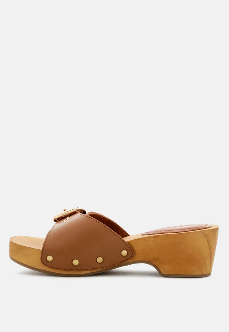 Polly Clogs By Ruw
