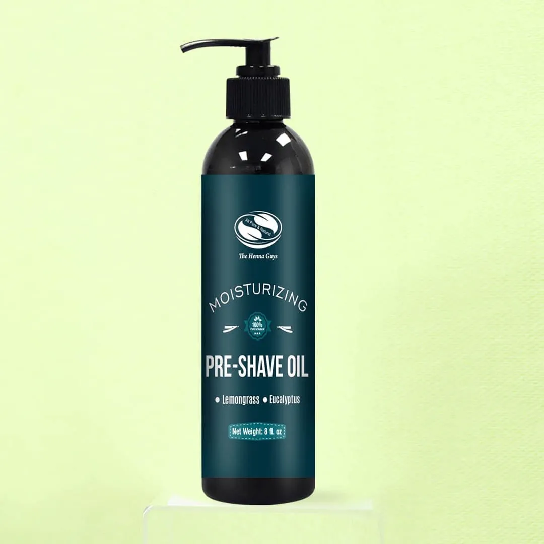 Pre shave Oil - Lemongrass & Eucalyptus