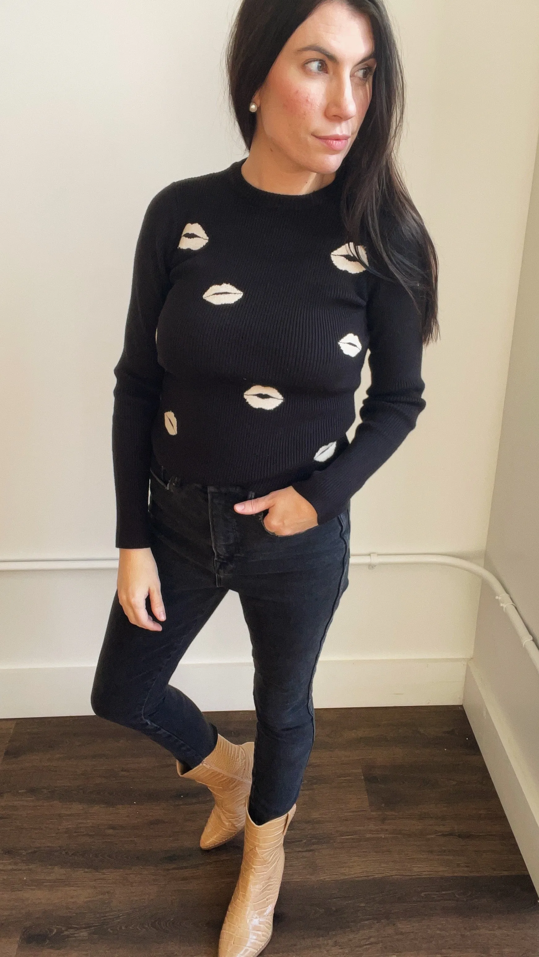 Pucker Up Sweater