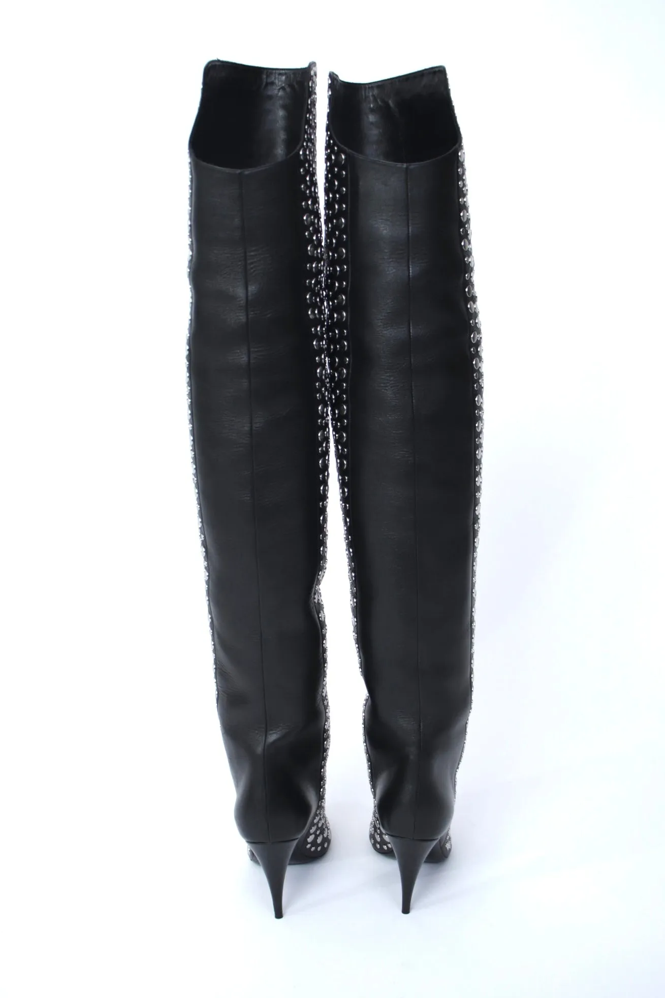 Saint Laurent Vertigo Stella Studded Boots