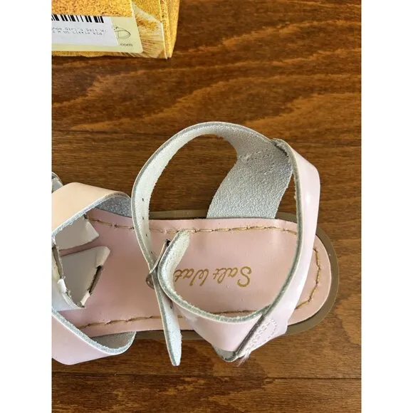 SALT WATER SaltWater SANDALS Big Girls Size 2 Shiny Pink Originals NEW