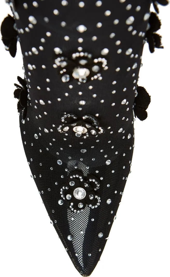 Sheer crystal lights Sparkle boot