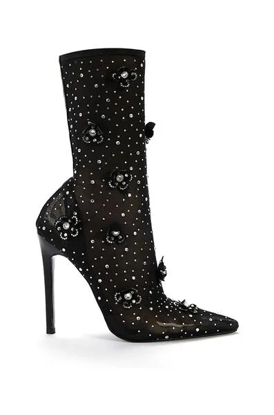 Sheer crystal lights Sparkle boot