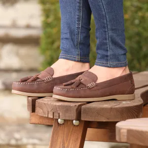 Shires Moretta Alita Brown Ladies Loafers