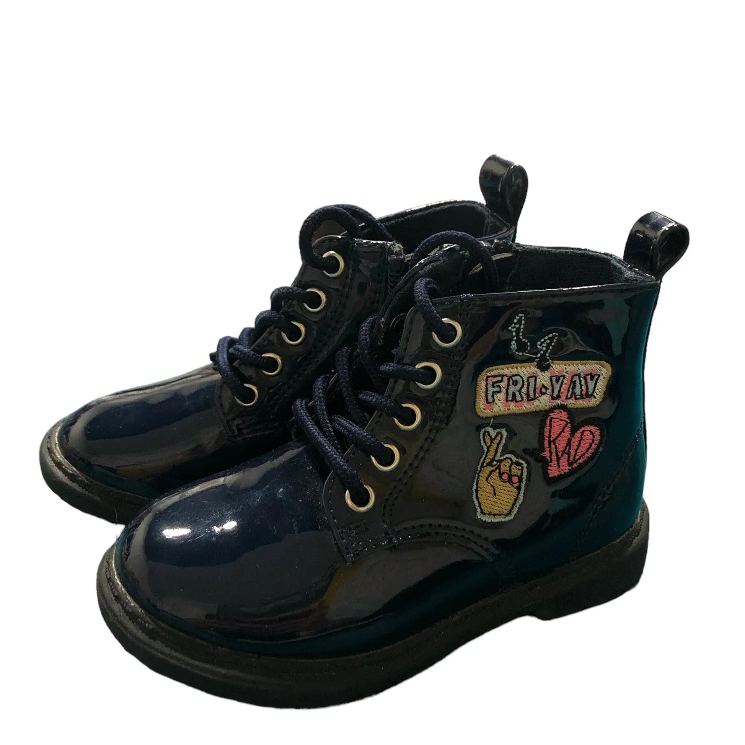 Side-zip Ankle Boots, 7C