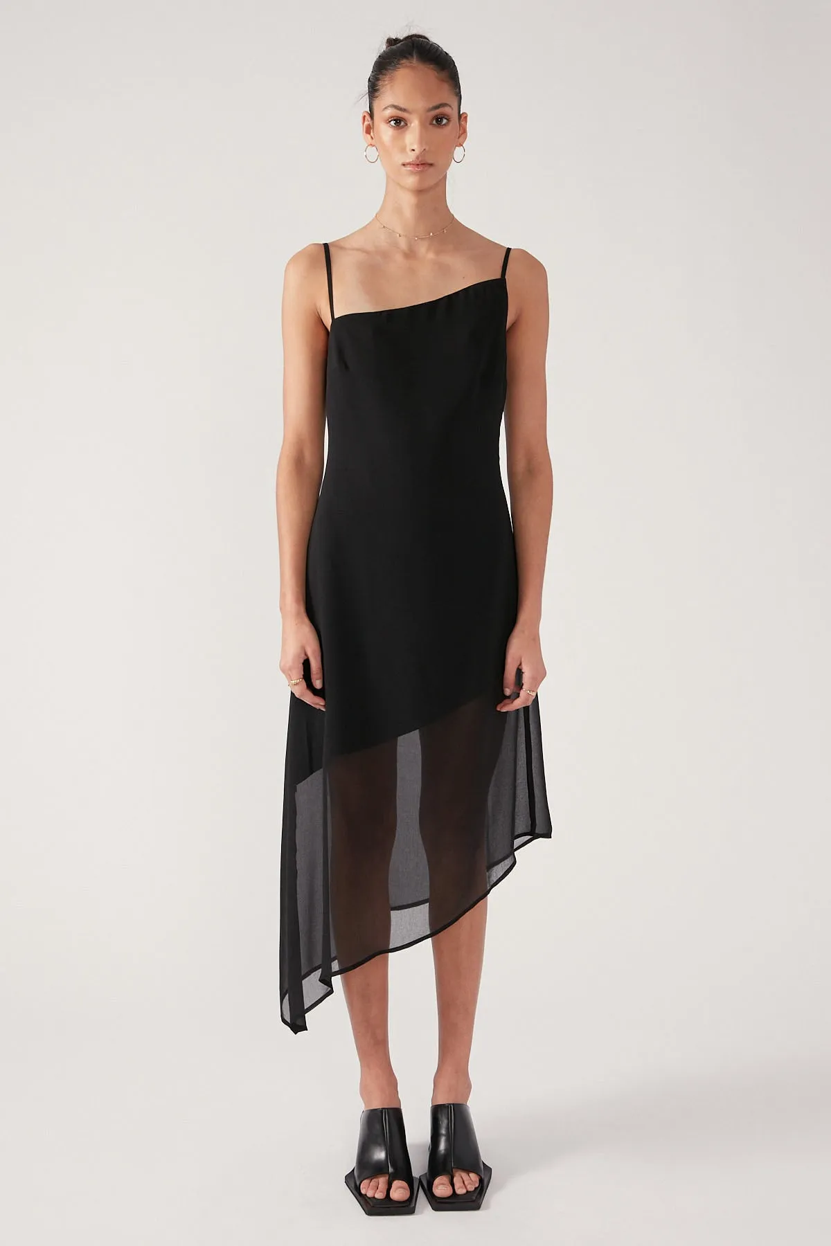 Simmi Black Midi Dress