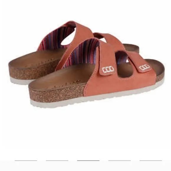 Skechers Women’s Lightweight Cushioned Luxe Foam® Slide sandals New in b…