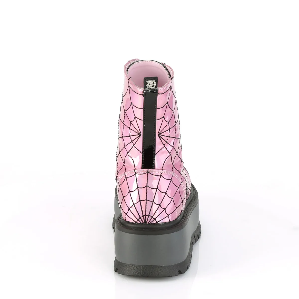SLACKER-88  Pink Hologram-Black Patent