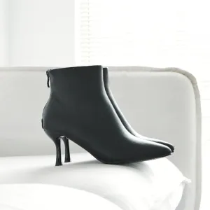 Small Feet Pointy Short Boots GS211