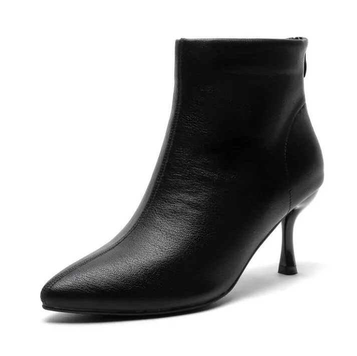 Small Feet Pointy Short Boots GS211