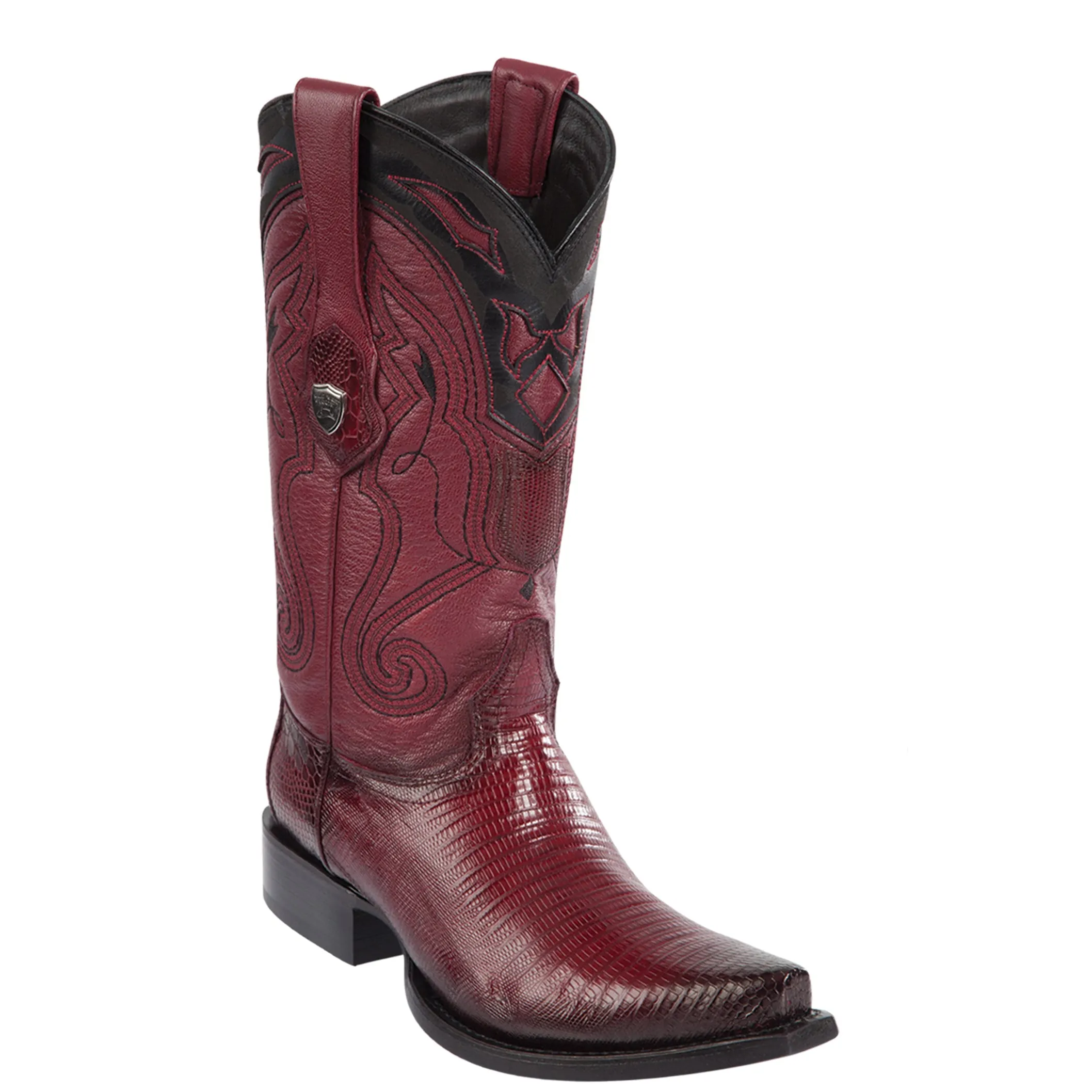 Snip Toe Lizard Boots