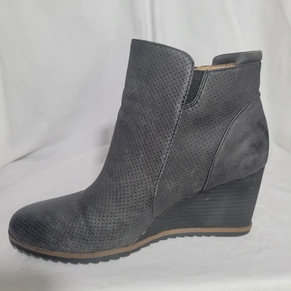 Soul Naturalizer Women's Wedge Heel Ankle Boots Size 8