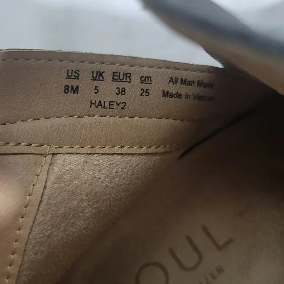 Soul Naturalizer Women's Wedge Heel Ankle Boots Size 8