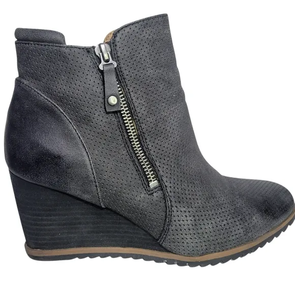 Soul Naturalizer Women's Wedge Heel Ankle Boots Size 8