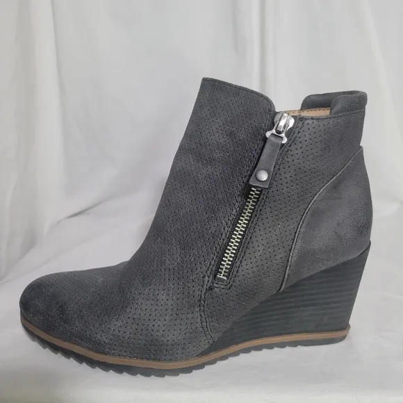 Soul Naturalizer Women's Wedge Heel Ankle Boots Size 8